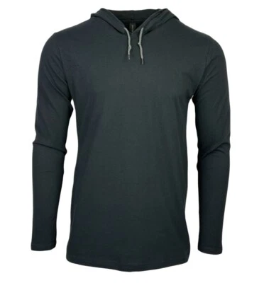 Gildan Adult Lightweight Long Sleeve Hooded  T Shirt Casual T-Shirt 987AN - Image 1 of 4