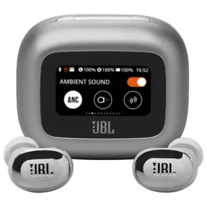 JBL Live Buds 3 Noise-canceling True Wireless Earbuds - Silver - Picture 1 of 8