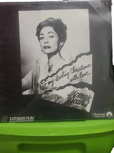 Mommie Dearest (Laserdisc) Extended Play 2 Disc Set. New. Sealed. MINT - Picture 1 of 10