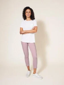 White Stuff Janey Women's Crop Jegging Slim Fit Summer Casual Ladies Trousers - Picture 1 of 22