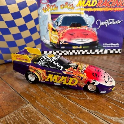 1/24 ACTION Platinum 1998 Pontiac MAD Magazine JERRY TOLIVER Funny Car NEW - Image 1 of 4