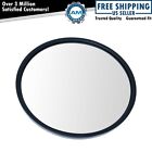 8.5&amp;quot Round Convex Mirror Stainless Steel Center Stud w/ Mounting Bracket New