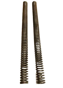 70s VINTAGE BETOR 35mm FORK SPRINGS for OSSA PIONEER 250, PAIR/EX/RESTO (#KP47) - Foto 1 di 6