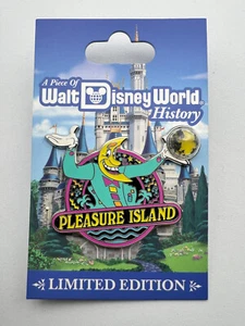 Pieza de Walt Disney World History Pleasure Island Funmeister (2017) Pin LE 1500 - Imagen 1 de 3