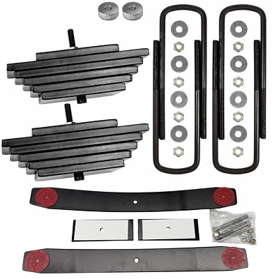 3" Front 2" Rear Leveling Lift Block Kit For 1999-2004 Ford F250 F350 4X4 Foto 1 de 4
