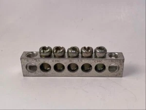 CMC NA-35 Ground Bar, 5 Hole, 4-14, CU9AL, New - Picture 1 of 1