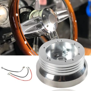 5 & 6 Hole Billet Steering Wheel Hub Adapter - Picture 1 of 7