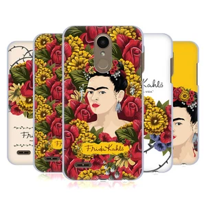 OFFICIAL FRIDA KAHLO RED FLORALS HARD BACK CASE FOR LG PHONES 1 - Picture 1 of 17