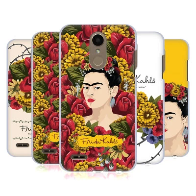 OFFICIAL FRIDA KAHLO RED FLORALS HARD BACK CASE FOR LG PHONES 1 - Image 1 of 4