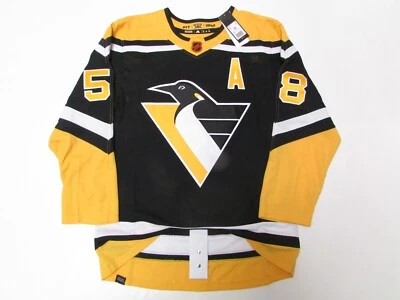 LETANG PITTSBURGH PENGUINS AUTÉNTICA CAMISETA DE HOCKEY ADIDAS RETRO INVERSA 2.0 Foto 1 de 4