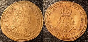 Louis XV - Nuremberg Iohannes Iacob Dietzel Token - 2L Interlaced! - Picture 1 of 1