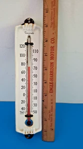 Antique Taylor Temprite Porcelain Thermometer Temperature -50 to +120 Degree F - Picture 1 of 5