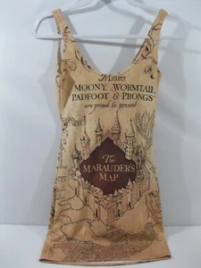 Black Milk Harry Potter The Marauder's Map Kleid oder Top Größe Erwachsene Small S neu - Bild 1 von 14