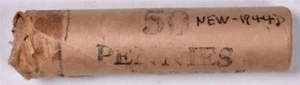 1944-D Lincoln Wheat Penny Cent - BU Roll - Picture 1 of 3
