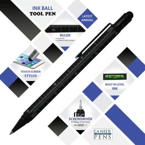 Monteverde USA One Touch Tool Pen, Inkball Pen, Black (MV35220) - Picture 1 of 4