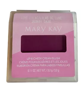 MARY KAY LIP AND CHEEK CREAM BLUSH~"LUXE LILAC"~ FULL-SIZE-.11 OZ./3.2 g - Picture 1 of 1