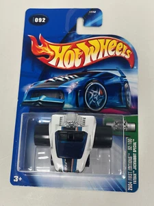 Hot wheels 2004 First Editions FatBax JackNabbit #92/100 White A14 - Picture 1 of 2