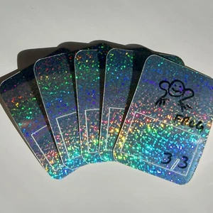 Confetti Foil Dry Erase MTG Tokens Set 5 Karten Token - Bild 1 von 2