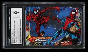 Amazing Spider-Man 1994 primera edición Fleer Spider-Man & Carnage CGC 9 inglés #98 - Imagen 1 de 2