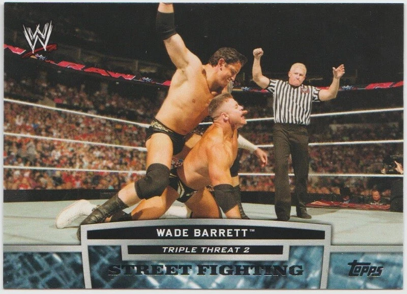 2013 Topps WWE Triple Threat Tier Two #TT6 Wade Barrett - Image 1 of 2