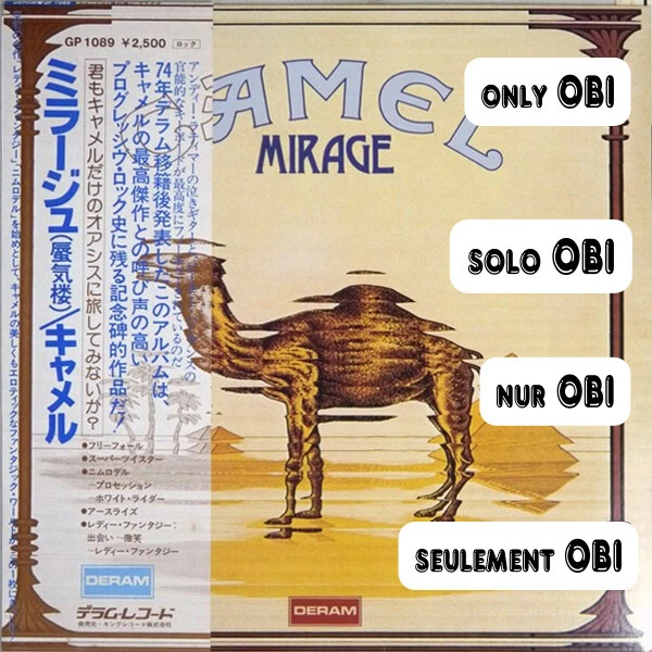 CAMEL Mirage Japan ( GP-1089 ) ***Only OBI*** - Image 1 of 1