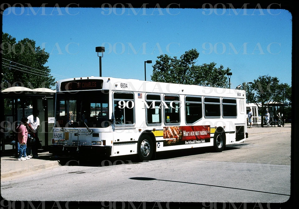 PACE. NABI BUS #6604. LOMBARDO (IL). Diapositiva original 2003. Foto 1 de 1
