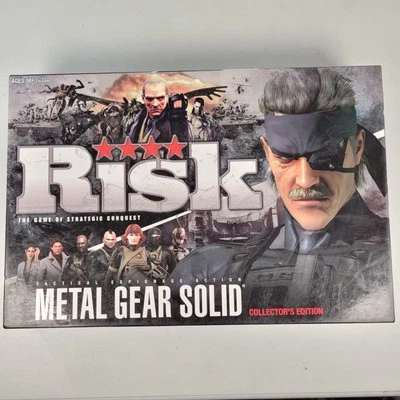 Metal Gear Solid Risk Collector’s Edition 100% Complete Usaopoly Hasbro 2011  - Image 1 of 4