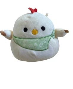 Juguete de peluche Todd the Chicken con bandana 5" Squishmallow de Pascua - Imagen 1 de 7
