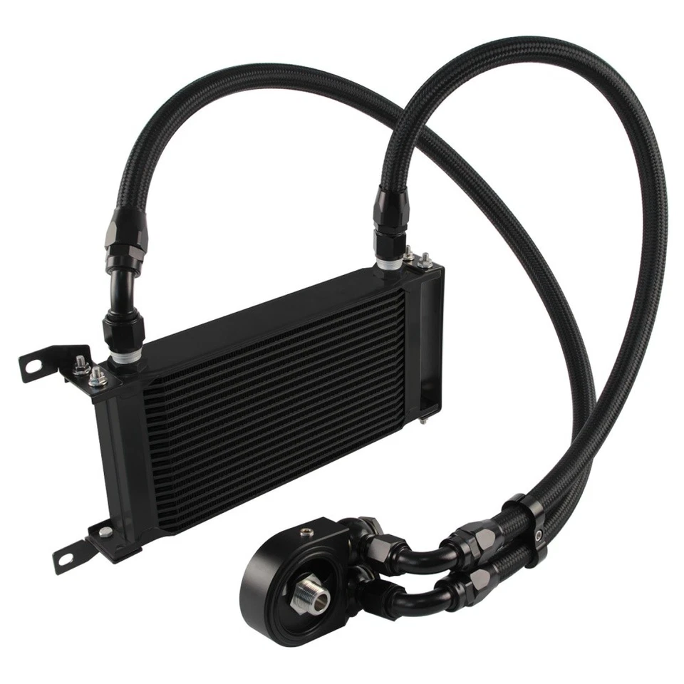 Kit de enfriador de aceite AN10 19 filas para Subaru Impreza WRX / STi 2006-2007 2,5 L negro Foto 1 de 4