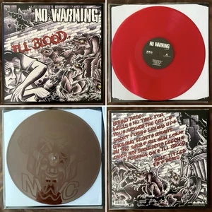 No Warning Ill Blood Vinyl 2LP Trapped Under Ice Hatebreed Terror Turnstile RARE - Picture 1 of 8