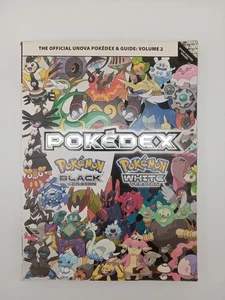Pokémon Black & White Official Unova Pokédex & Guide Vol. 2 – No Poster - Foto 1 di 5