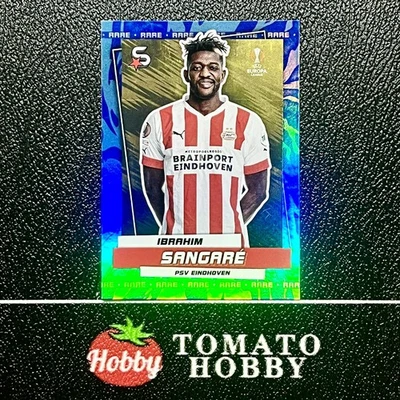 TOPPS SUPERSTARS UEFA 2022-23 IBRAHIM SANGARE ICE REFRACTOR PSV - Image 1 of 2