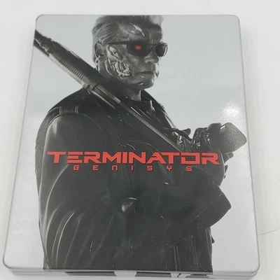Terminator Genisys (Steelbook) [Used Very Good Blu-ray] Ltd Ed DVD Steelbook - Image 1 of 4