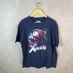 Vintage Marvel X Men T-Shirt Herren XL Navy Blau Film Grafik Cartoon - Bild 1 von 7