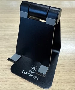 🚀 Lamicall | Adjustable Cell Phone A Stand for Desk | Foldable Aluminum | Black - Photo 1 sur 5
