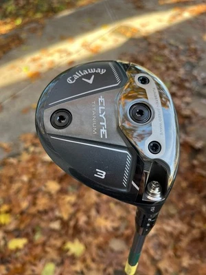 Callaway Elyte Ti Titanium 3-Wood 15° Denali 70g Stiff Flex 43″ +HC NICE - Image 1 of 4