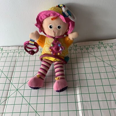 Lamaze My Friend Emily Sensory Baby Girl Plush Doll Toy Rattle Teether Crinkle - Image 1 of 4