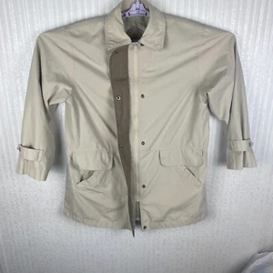 London Fog Limited Edition Men's Jacket Beige Timeless Appeal Snap Front Size M - Picture 1 of 16