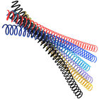  6 Pcs Plastic 6pcs Packaging Telephone Cord Planner Binder Book Clips Rings