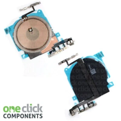 ONE CLICK COMPONENTS Für iPhone 13 kabelloser Ladechip NFC Spule mit Lautstärke Flex Kabel