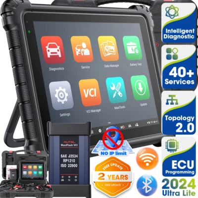 AUTEL MaxiSYS Ultra Lite pk MS919 Ultra OBD2 Sistemas Completos Programación ECU - Imagen 1 de 4