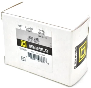 SQUARE D NR82 Front Wired Relay Socket 8501 Class - Picture 1 of 2
