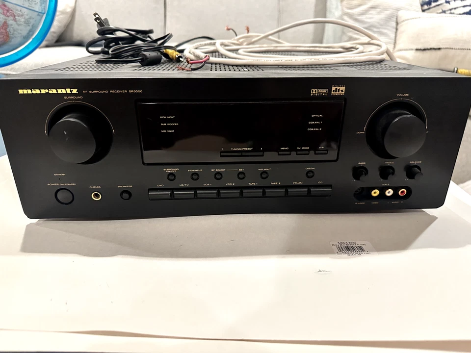 Marantz AV Surround Sound Receiver Amplifier Japan SR-5000 Vintage HI-FI - Image 1 of 4