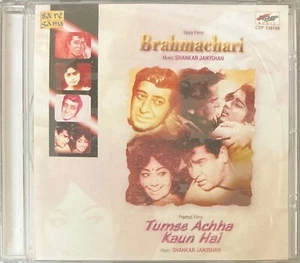 Brahmachari / Tumse Achha Kaun Hai - RARE 2 IN 1 Bollywood Music CD CDF 120106 - Imagen 1 de 2