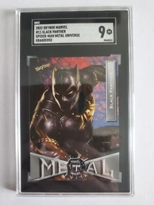 2022 Black Panther Skybox Marvel Metal Universe Grandiose SGC 9 - Picture 1 of 2
