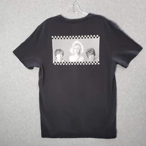 Stance Men Shirt Large Black Mid Weight Blondie Logo Graphic Crew Neck Tee - Picture 1 of 8