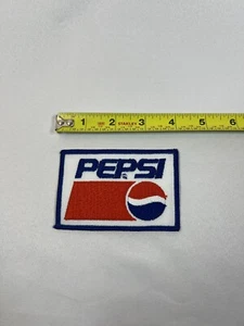 Vintage Pepsi Logo Uniform Patch 4" x 2-1/2" - Bild 1 von 2
