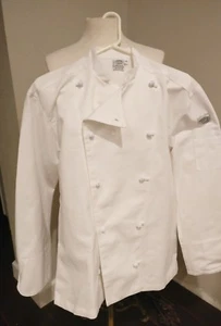 Professional Chef Coat Jacket Men's Small - Picture 1 of 7