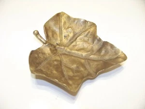Vintage VMC Virginia Metalcrafters brass leaf IVY 31 - Picture 1 of 4