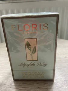 Floris .lily Of The Valley .sealed.50ml Edt Vintage - Picture 1 of 3